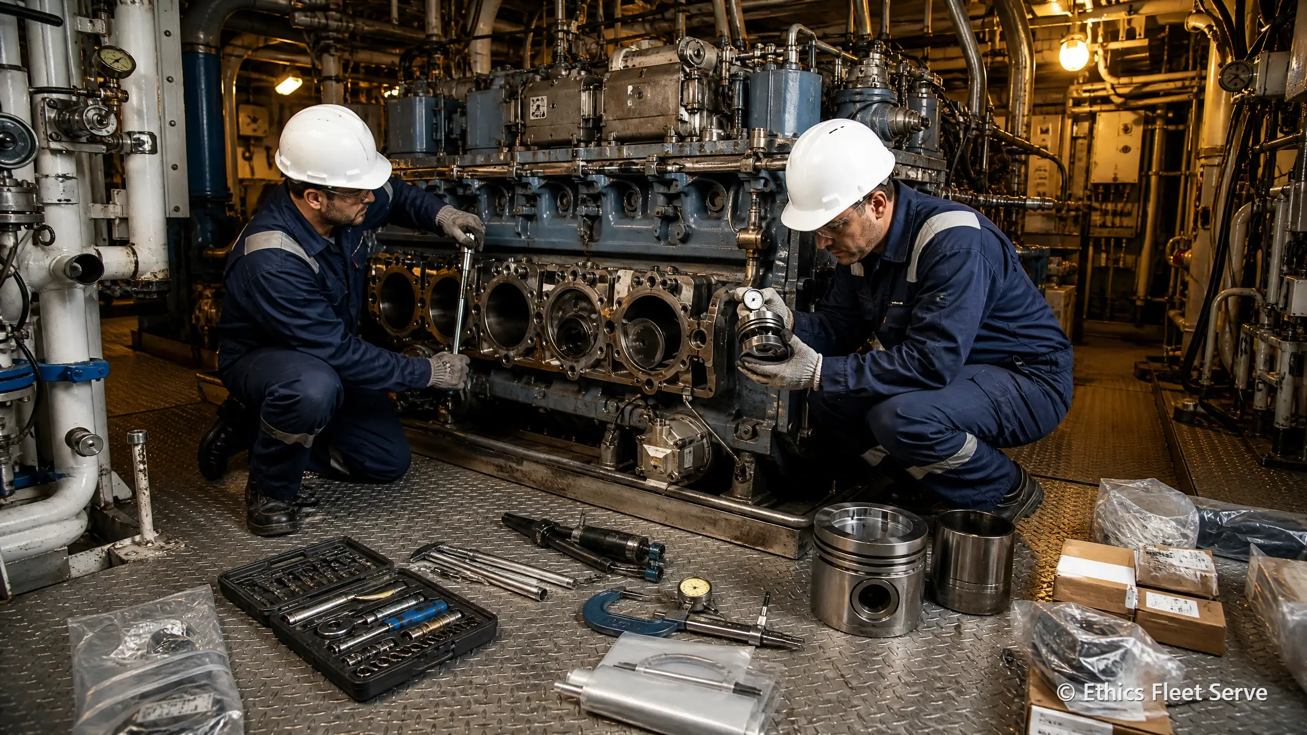 Emergency ship repair and technical support