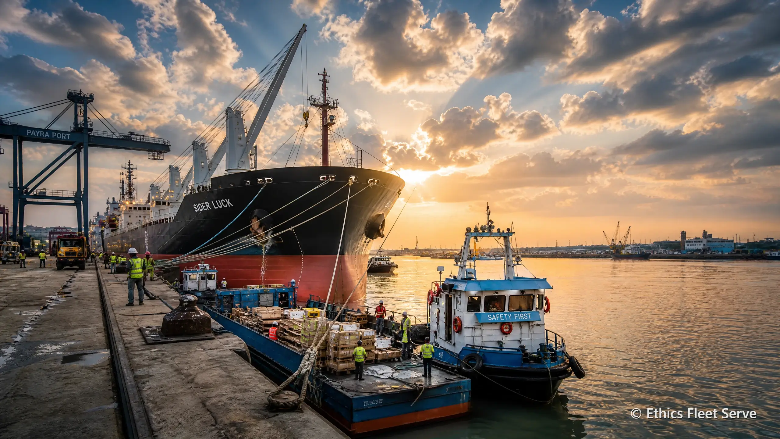 Mongla and Payra port marine services